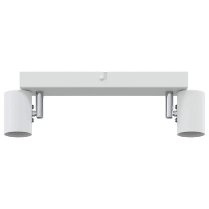 Plafondspot met schijnwerpers Wit 26 x 6,5 x 11,5 cm Metaal