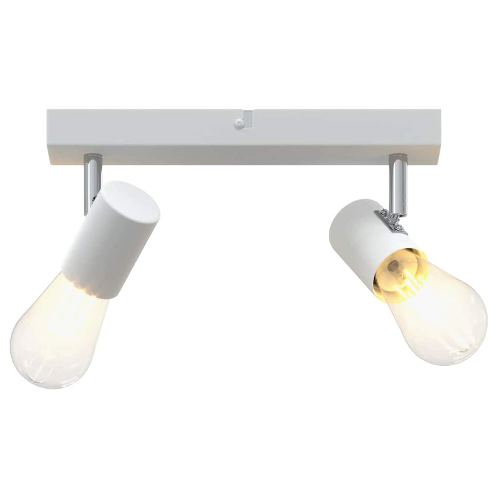 Plafondspot met schijnwerpers Wit 26 x 6,5 x 11,5 cm Metaal