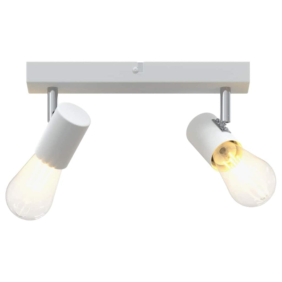 Plafondspot met schijnwerpers Wit 26 x 6,5 x 11,5 cm Metaal