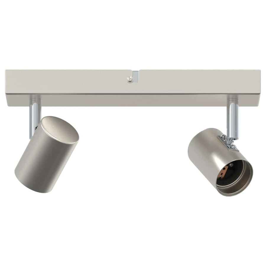 Plafondspot met schijnwerpers Nikkel 26 x 6,5 x 11,5 cm Metaal