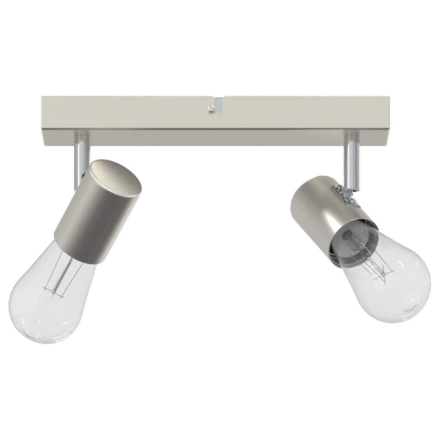 Plafondspot met schijnwerpers Nikkel 26 x 6,5 x 11,5 cm Metaal