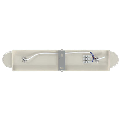 Plafondspot met schijnwerpers Nikkel 26 x 6,5 x 11,5 cm Metaal