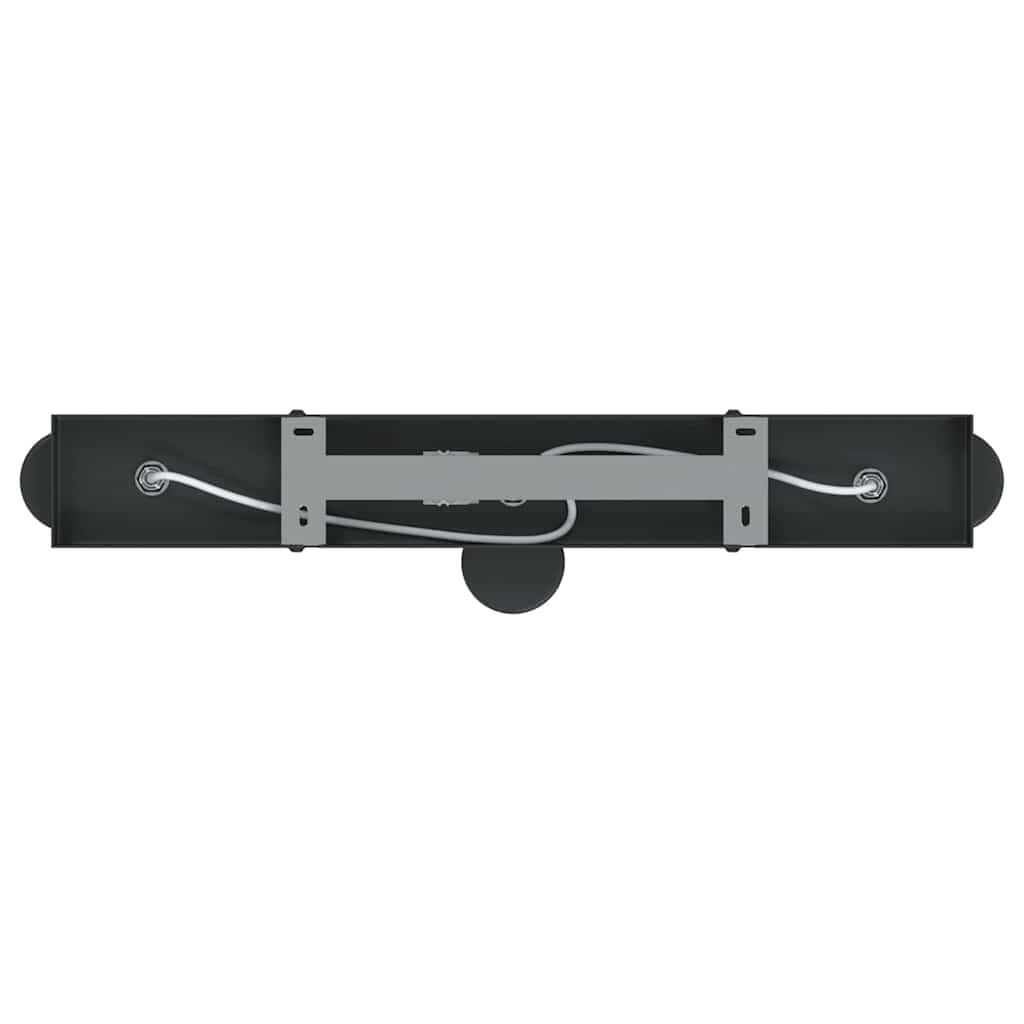 Plafondspot met schijnwerpers Zwart 38 x 6,5 x 11,5 cm Metaal