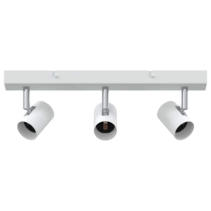 Plafondspot met schijnwerpers Wit 38 x 6,5 x 11,5 cm Metaal