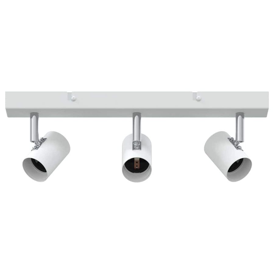Plafondspot met schijnwerpers Wit 38 x 6,5 x 11,5 cm Metaal