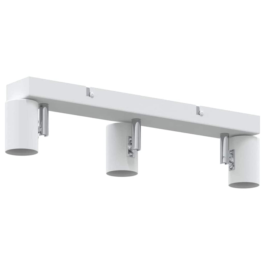 Plafondspot met schijnwerpers Wit 38 x 6,5 x 11,5 cm Metaal
