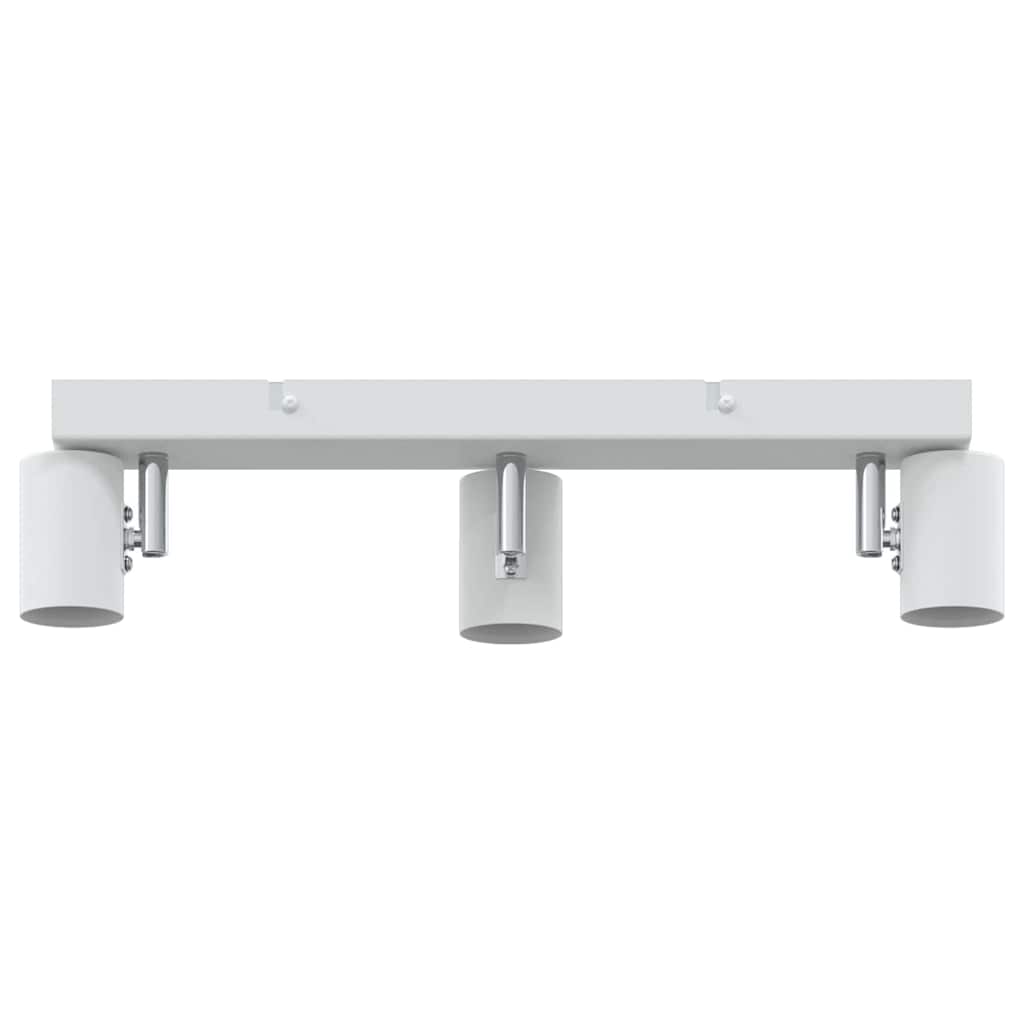 Plafondspot met schijnwerpers Wit 38 x 6,5 x 11,5 cm Metaal