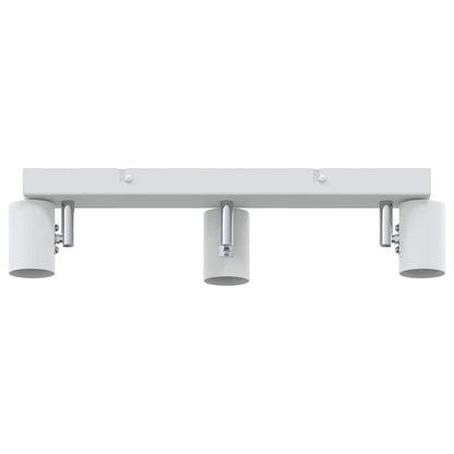 Plafondspot met schijnwerpers Wit 38 x 6,5 x 11,5 cm Metaal