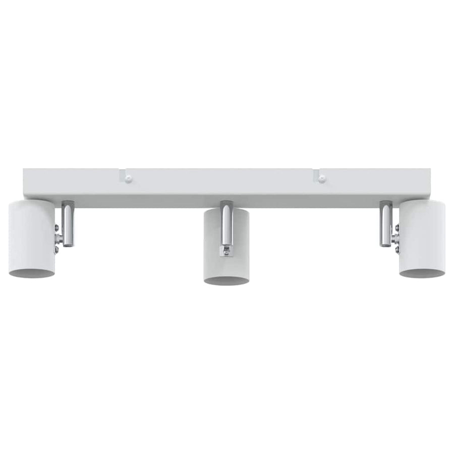 Plafondspot met schijnwerpers Wit 38 x 6,5 x 11,5 cm Metaal