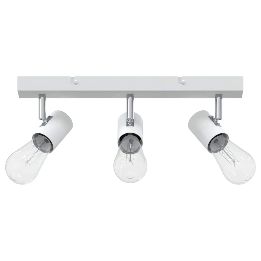 Plafondspot met schijnwerpers Wit 38 x 6,5 x 11,5 cm Metaal