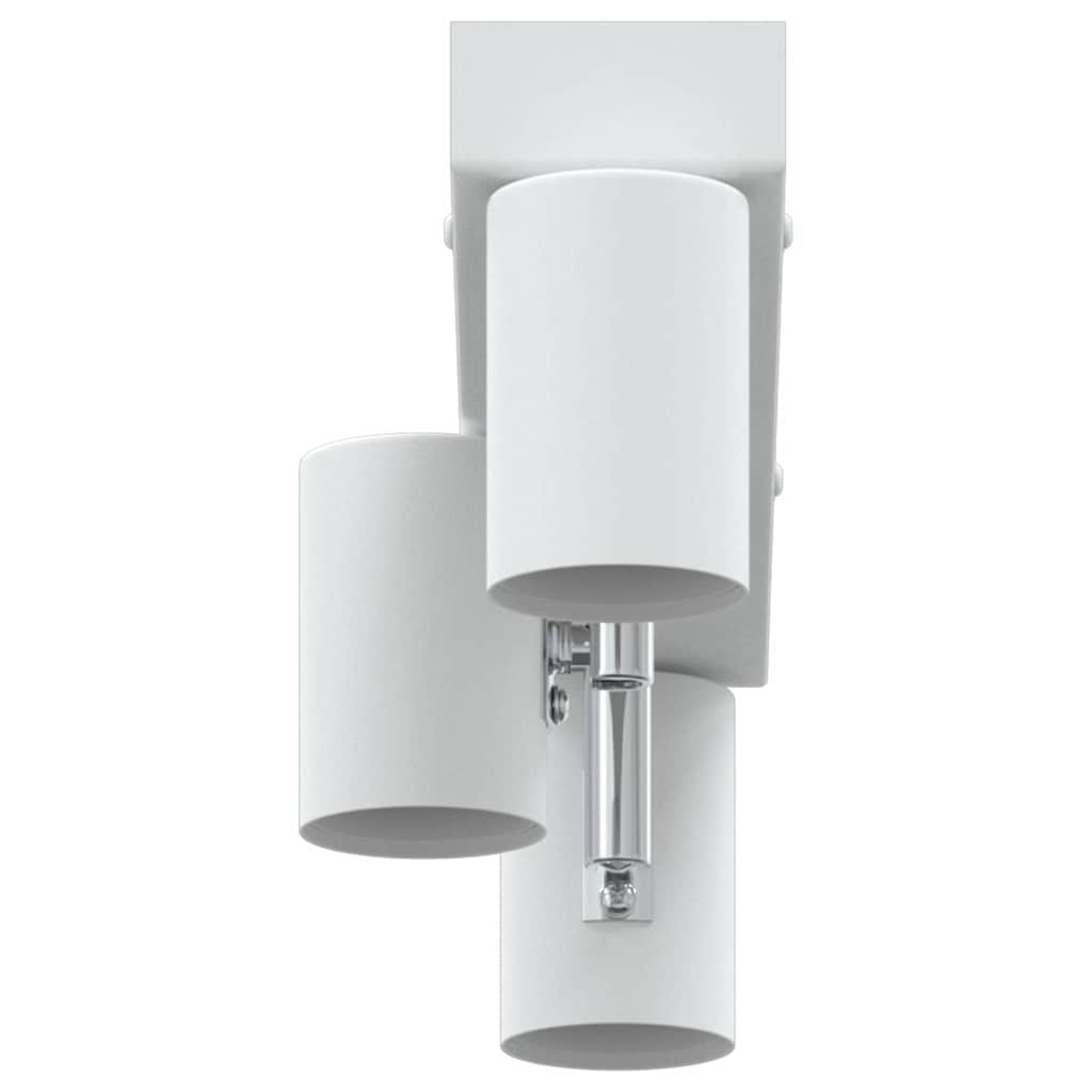 Plafondspot met schijnwerpers Wit 38 x 6,5 x 11,5 cm Metaal