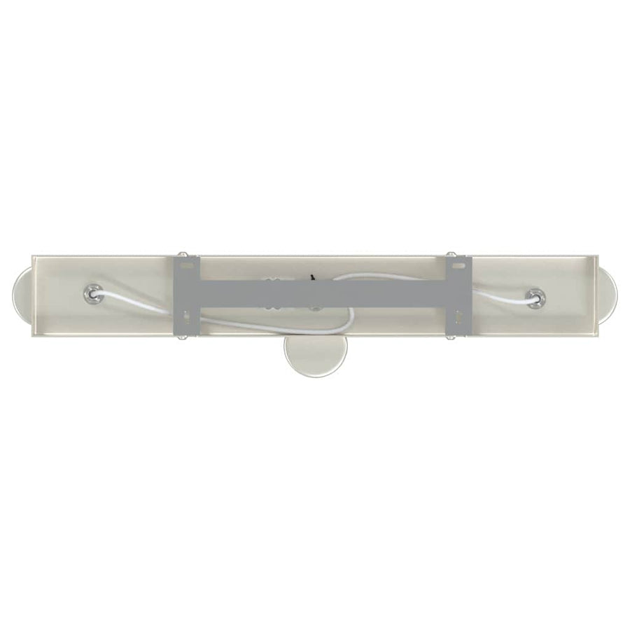 Plafondspot met schijnwerpers Nikkel 38 x 6,5 x 11,5 cm Metaal