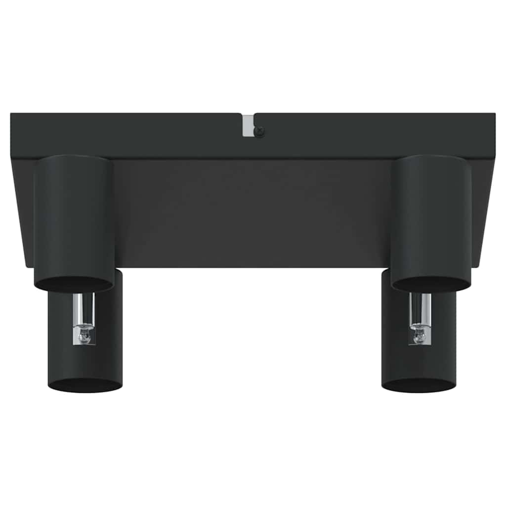 Plafondspot met schijnwerpers Zwart 26,5 x 26 x 11,5 cm Metaal