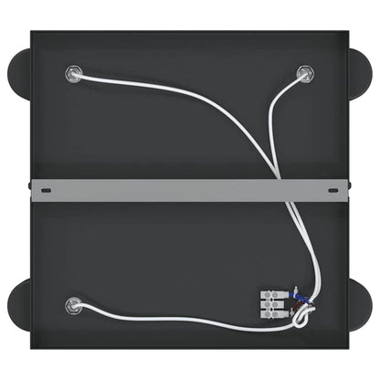 Plafondspot met schijnwerpers Zwart 26,5 x 26 x 11,5 cm Metaal