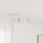 Ceiling spotlight with floodlights White 26.5 x 26 x 11.5 cm Metal