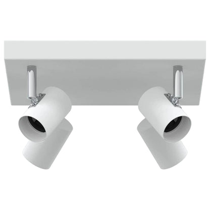 Plafondspot met schijnwerpers Wit 26,5 x 26 x 11,5 cm Metaal