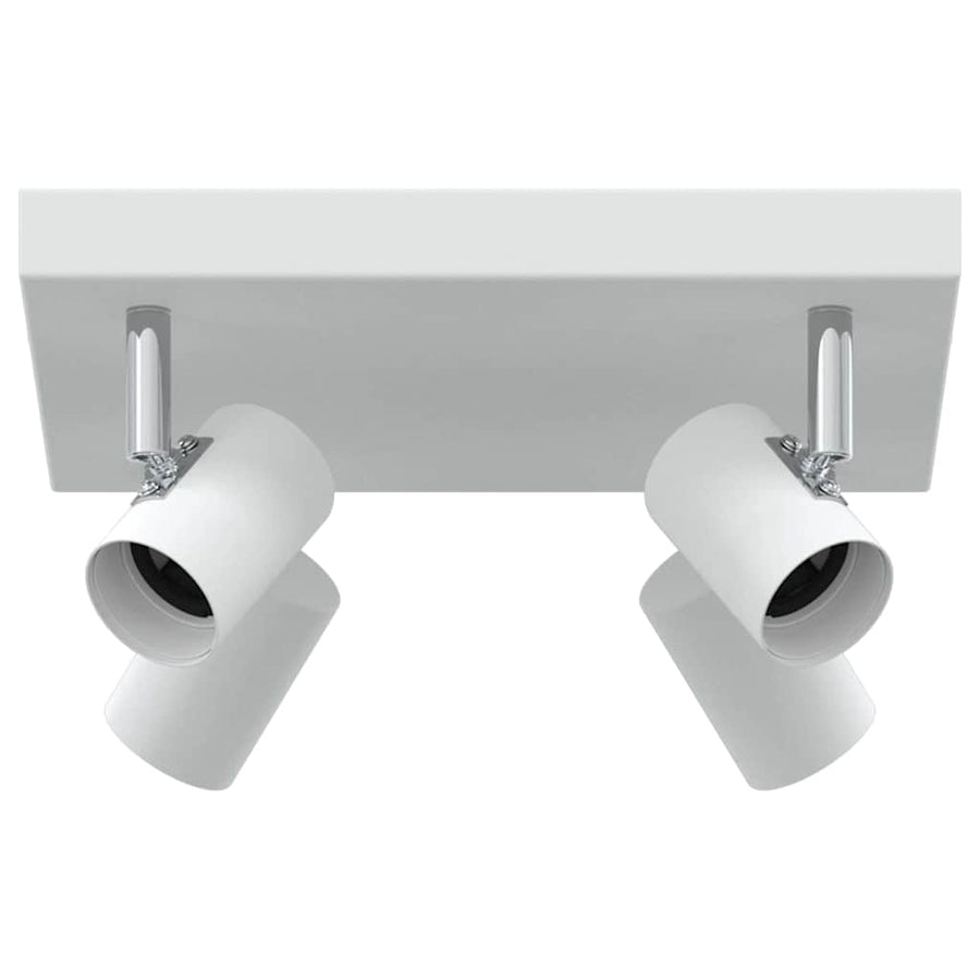 Plafondspot met schijnwerpers Wit 26,5 x 26 x 11,5 cm Metaal