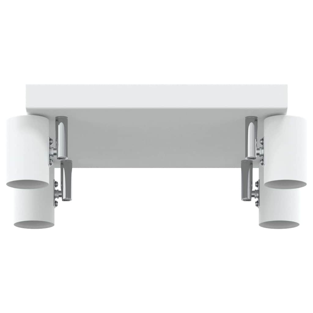 Plafondspot met schijnwerpers Wit 26,5 x 26 x 11,5 cm Metaal