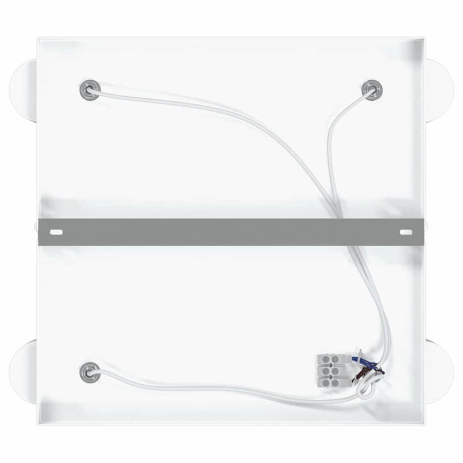 Plafondspot met schijnwerpers Wit 26,5 x 26 x 11,5 cm Metaal