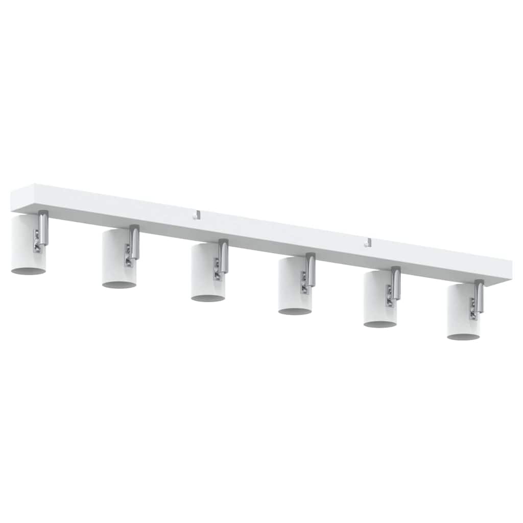 Plafondspot met schijnwerpers Wit 73 x 6,5 x 11,5 cm Metaal