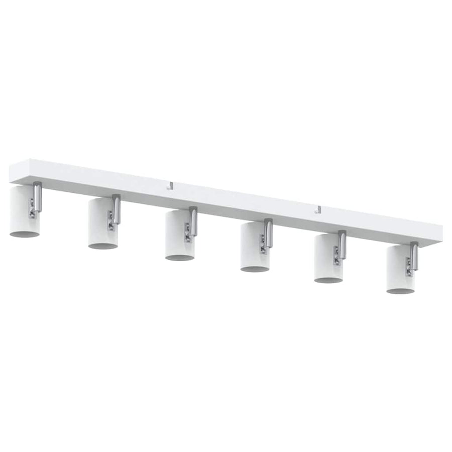 Plafondspot met schijnwerpers Wit 73 x 6,5 x 11,5 cm Metaal