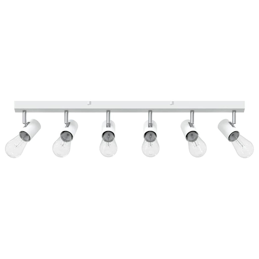Plafondspot met schijnwerpers Wit 73 x 6,5 x 11,5 cm Metaal