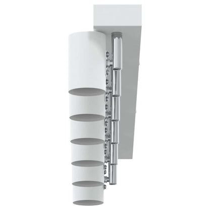Plafondspot met schijnwerpers Wit 73 x 6,5 x 11,5 cm Metaal