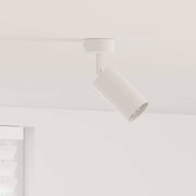 Plafondspot metaal wit 6x6x16 cm