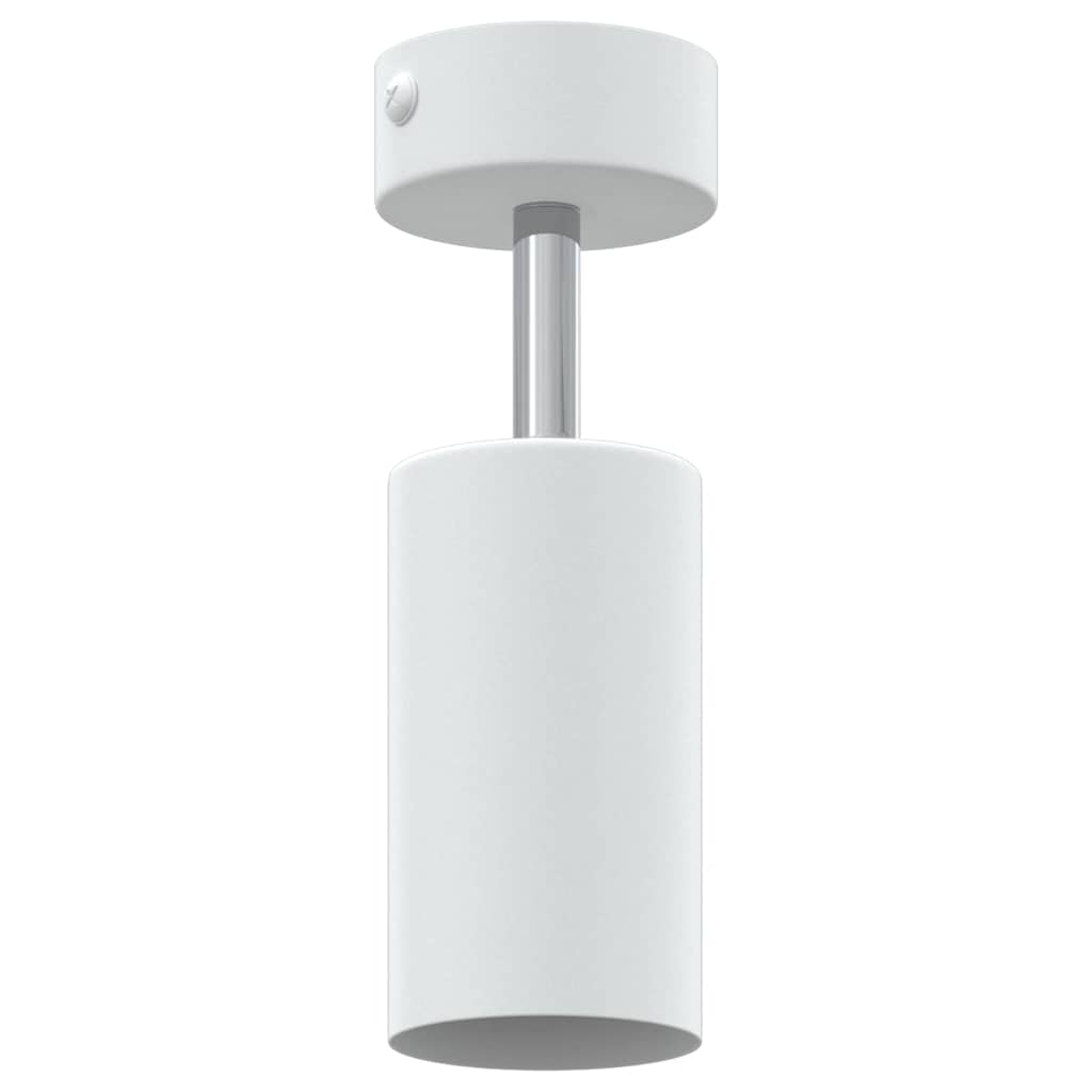 Plafondspot met schijnwerpers Wit 6 x 6 x 16 cm Metaal