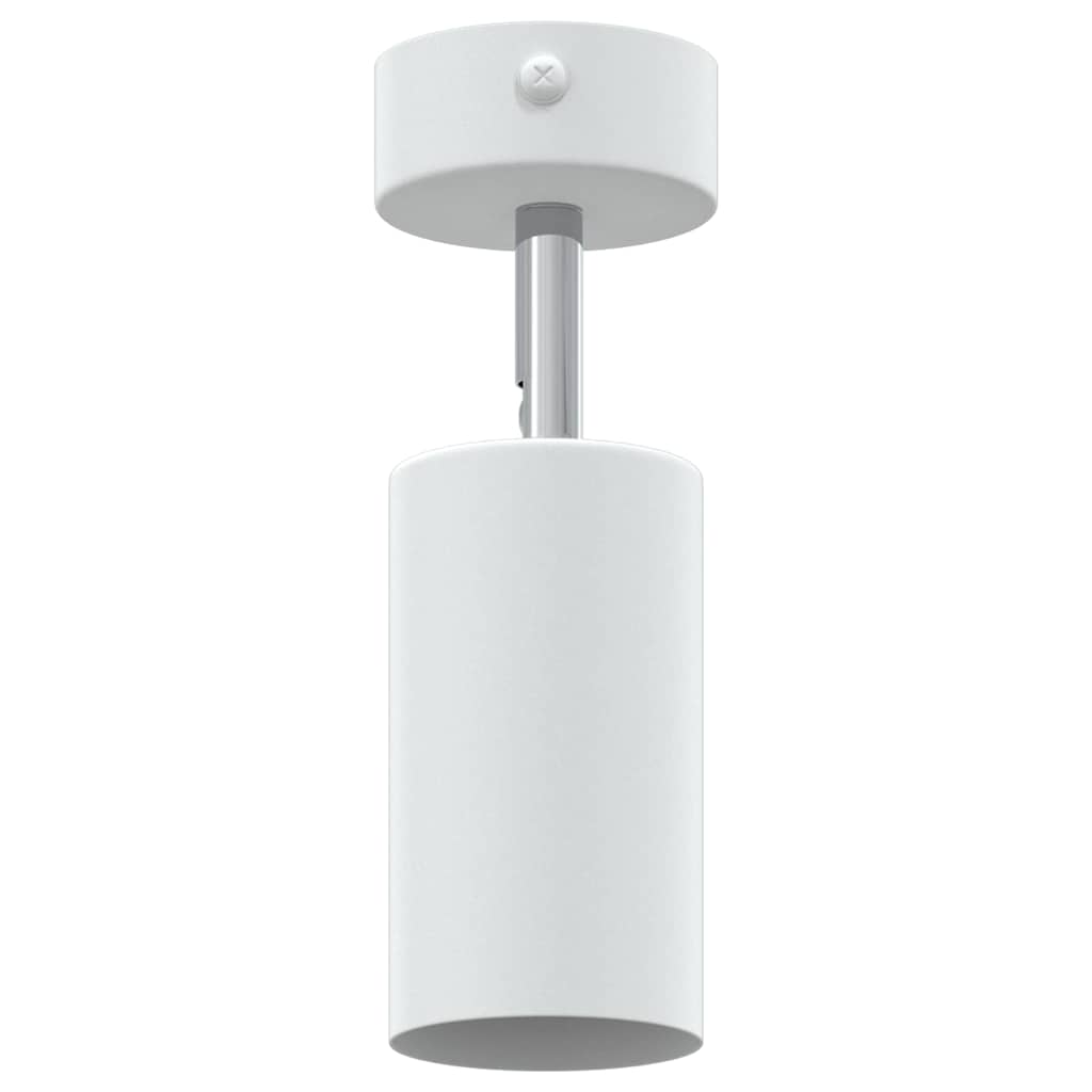 Plafondspot met schijnwerpers Wit 6 x 6 x 16 cm Metaal