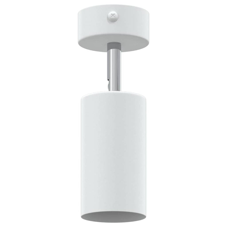 Plafondspot met schijnwerpers Wit 6 x 6 x 16 cm Metaal