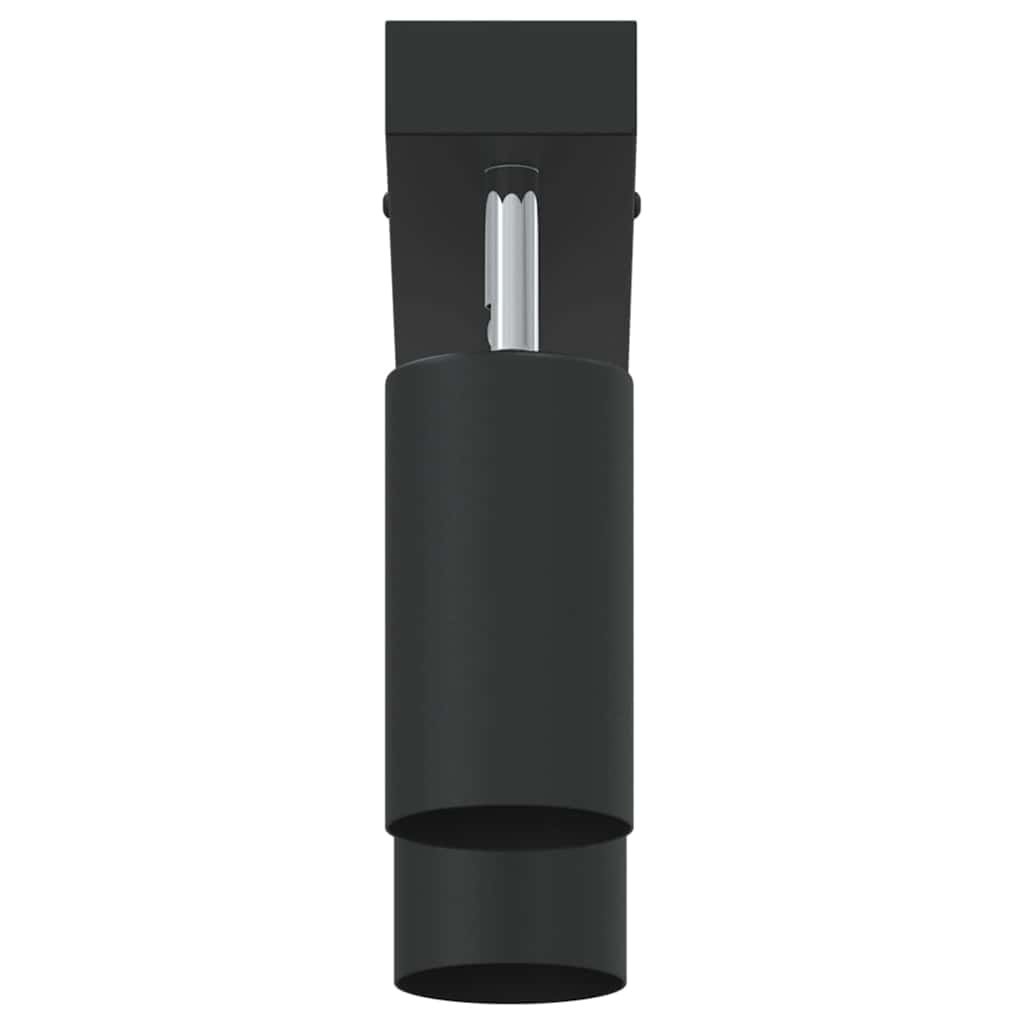 Plafondspot met schijnwerpers Zwart 26 x 6 x 16 cm Metaal