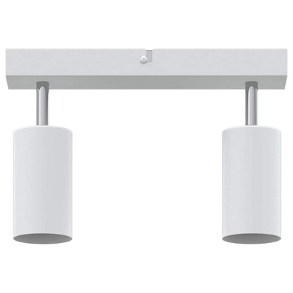 Plafondspot met schijnwerpers Wit 26 x 6 x 16 cm Metaal