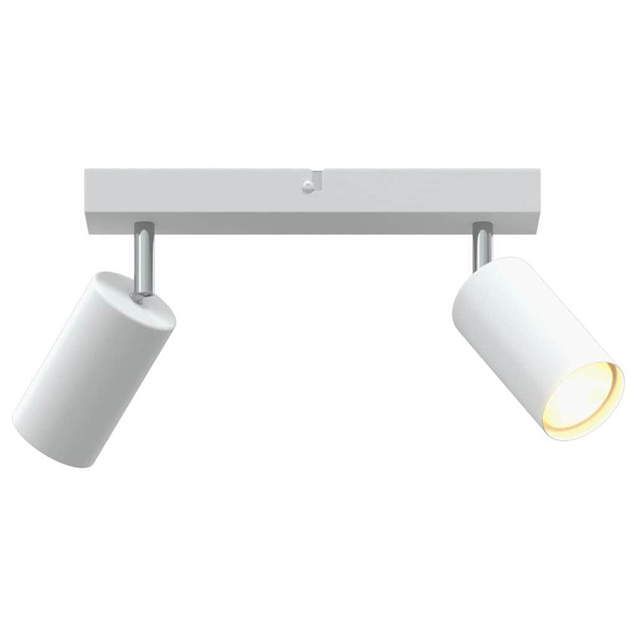 Plafondspot met schijnwerpers Wit 26 x 6 x 16 cm Metaal