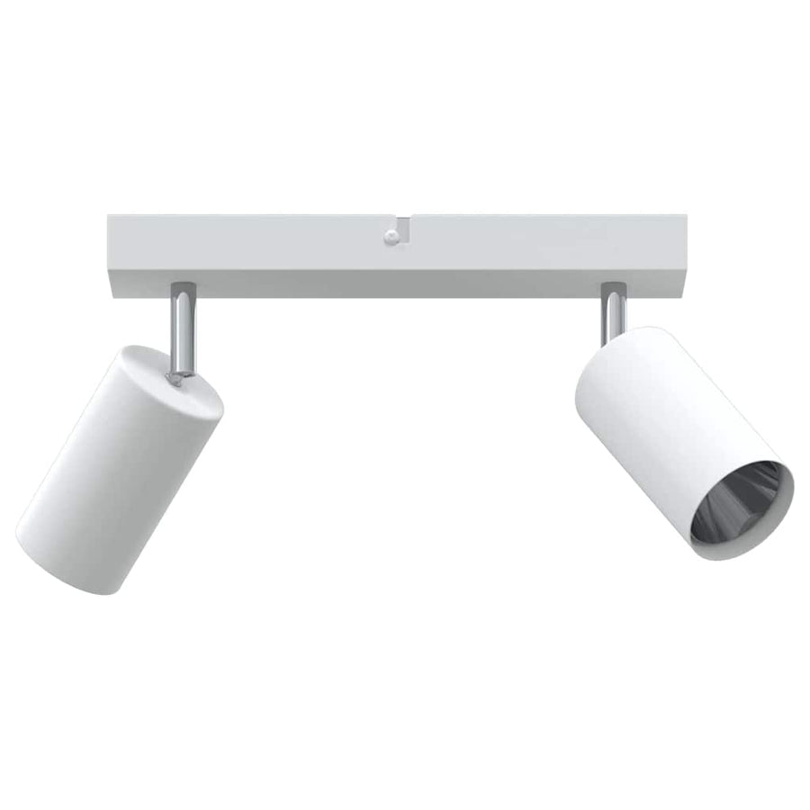 Plafondspot met schijnwerpers Wit 26 x 6 x 16 cm Metaal