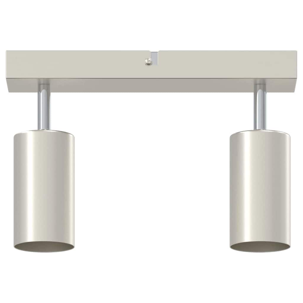 Plafondspot met schijnwerpers Nikkel 26 x 6 x 16 cm Metaal
