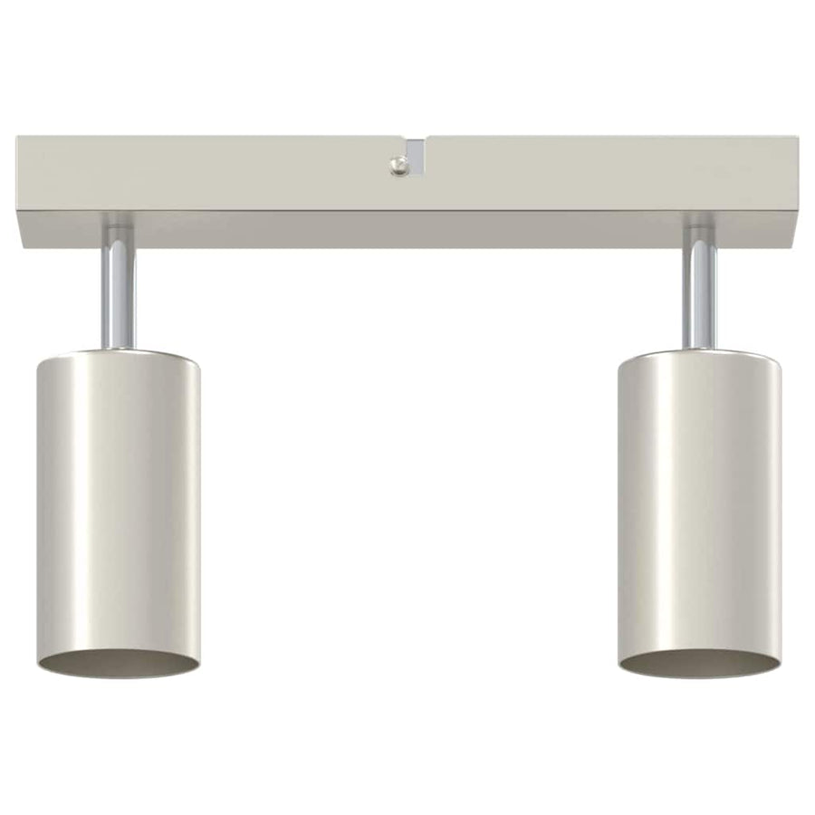 Plafondspot met schijnwerpers Nikkel 26 x 6 x 16 cm Metaal