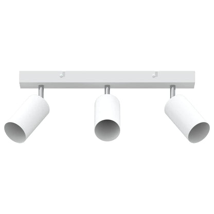 Plafondspot met schijnwerpers Wit 38 x 6 x 16 cm Metaal