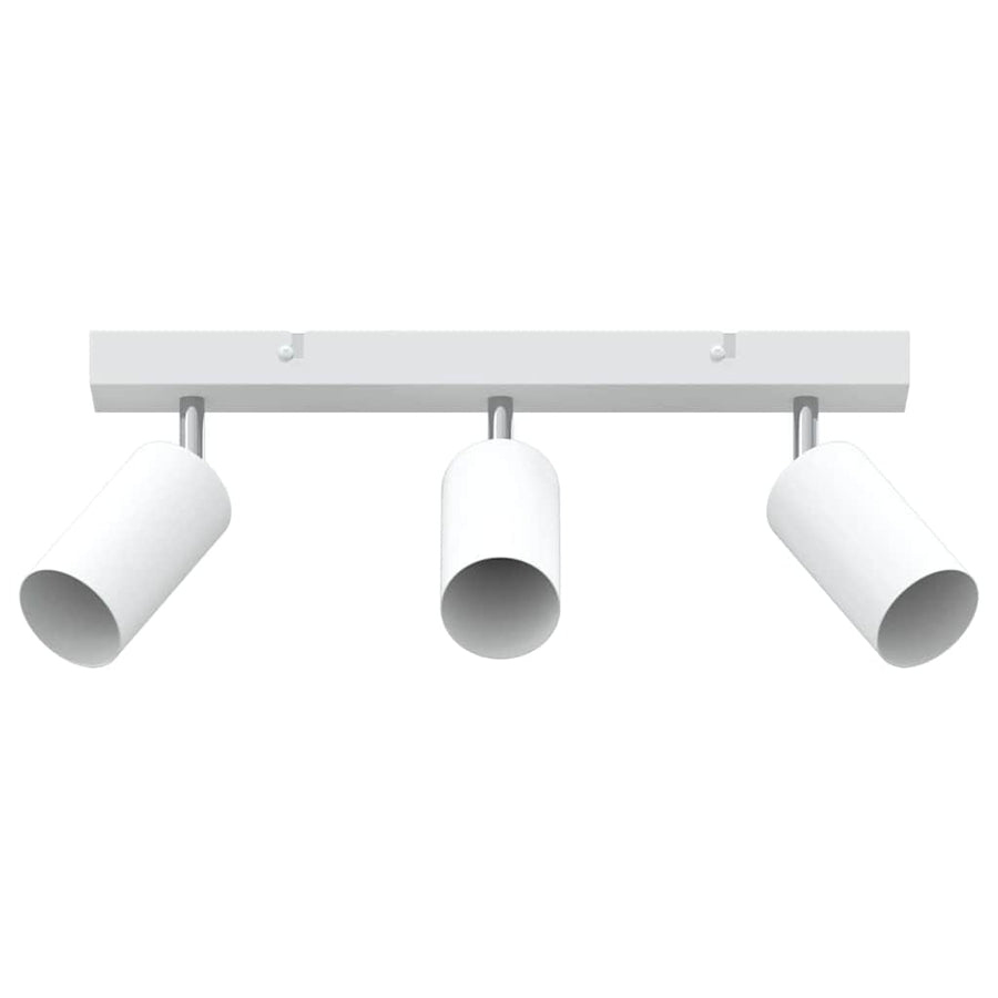 Plafondspot met schijnwerpers Wit 38 x 6 x 16 cm Metaal