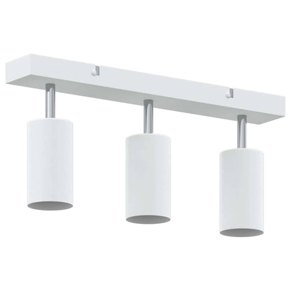 Plafondspot met schijnwerpers Wit 38 x 6 x 16 cm Metaal