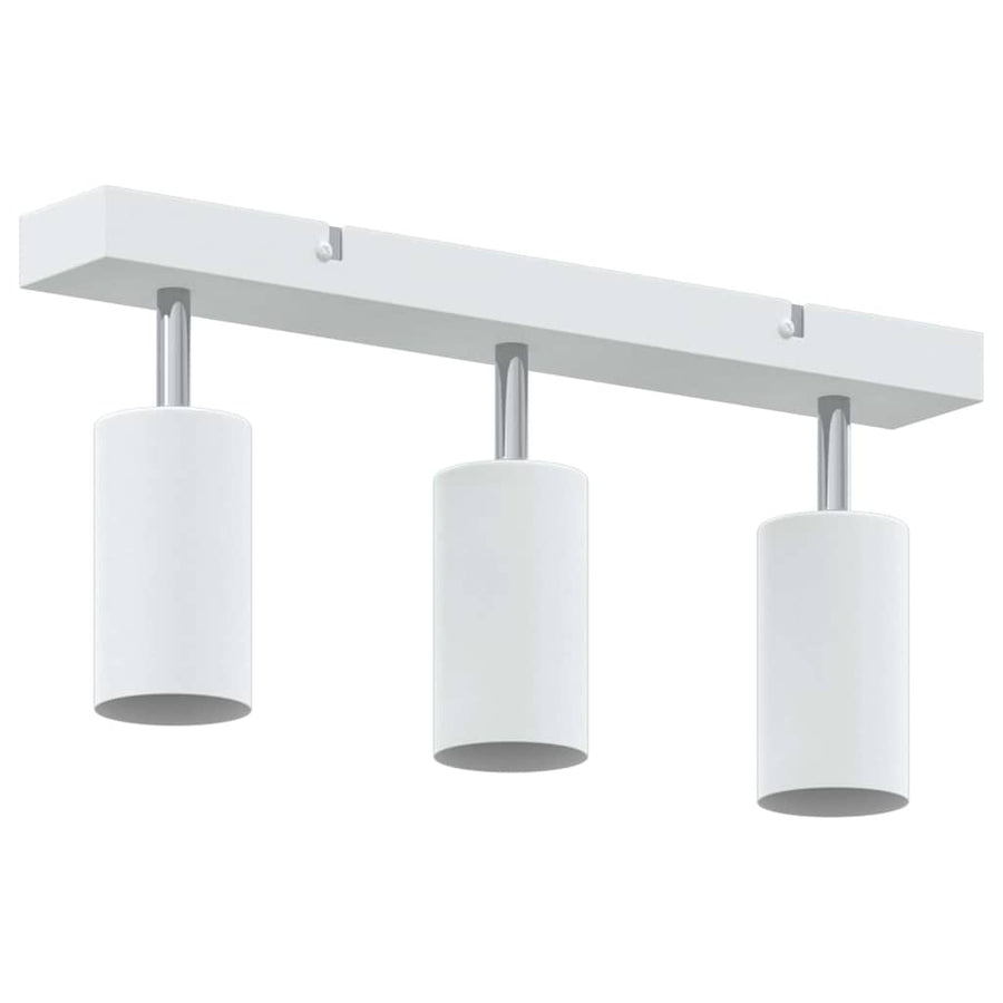Plafondspot met schijnwerpers Wit 38 x 6 x 16 cm Metaal
