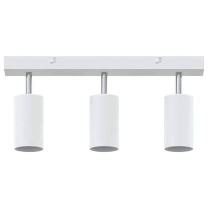 Plafondspot met schijnwerpers Wit 38 x 6 x 16 cm Metaal