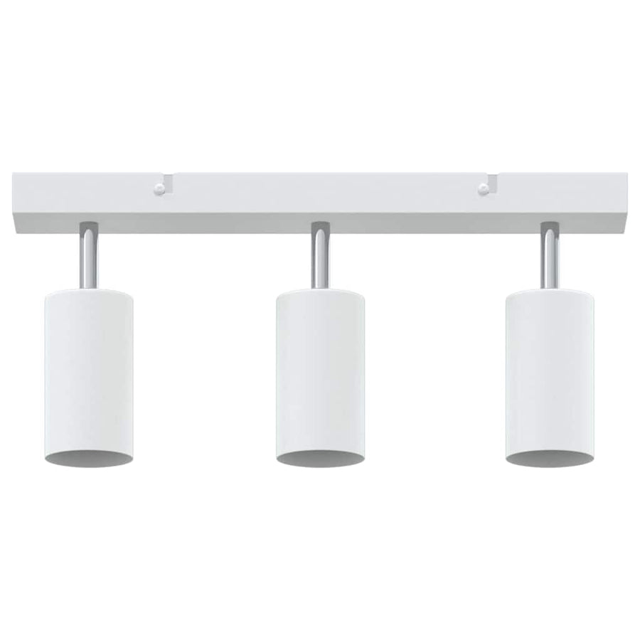 Plafondspot met schijnwerpers Wit 38 x 6 x 16 cm Metaal