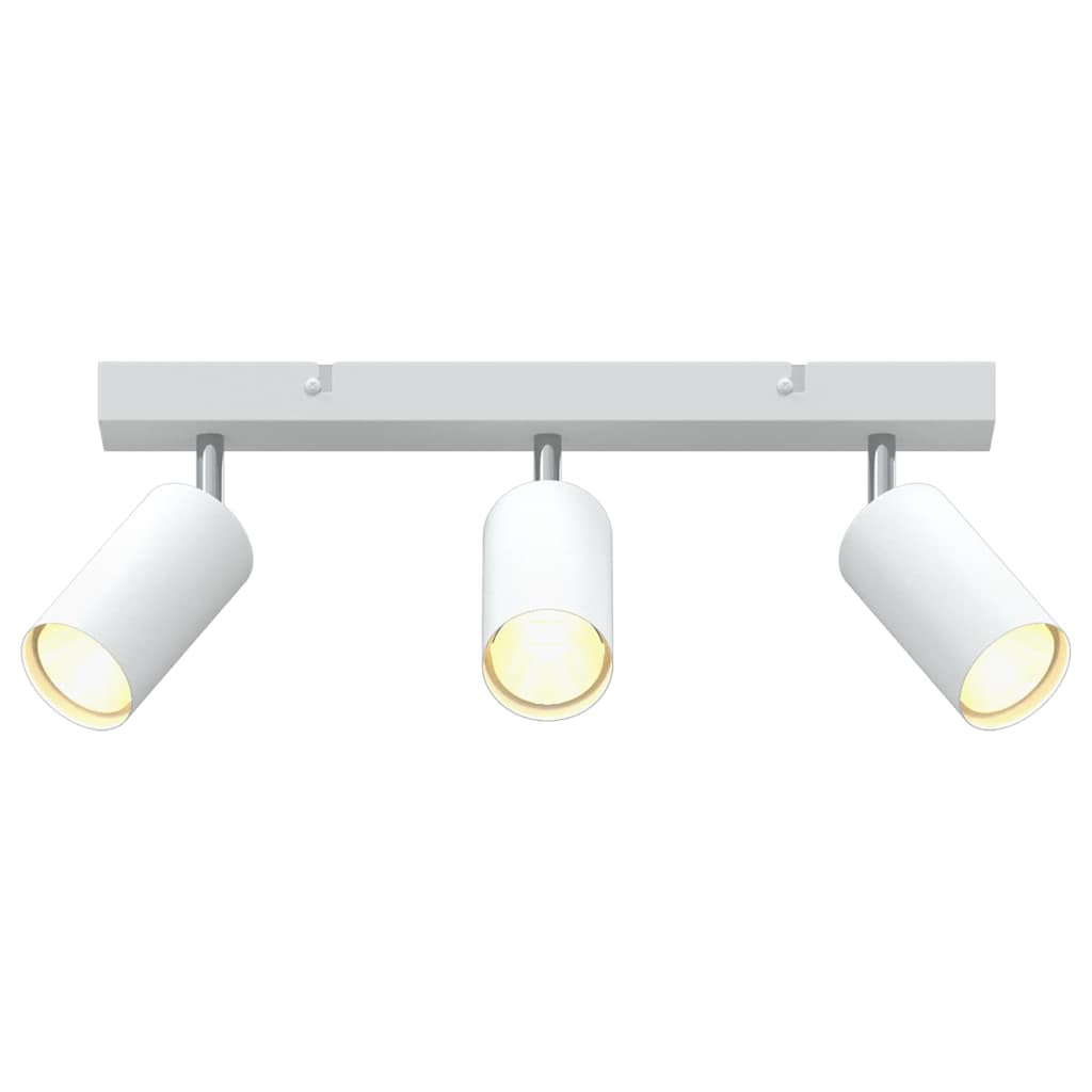 Plafondspot met schijnwerpers Wit 38 x 6 x 16 cm Metaal