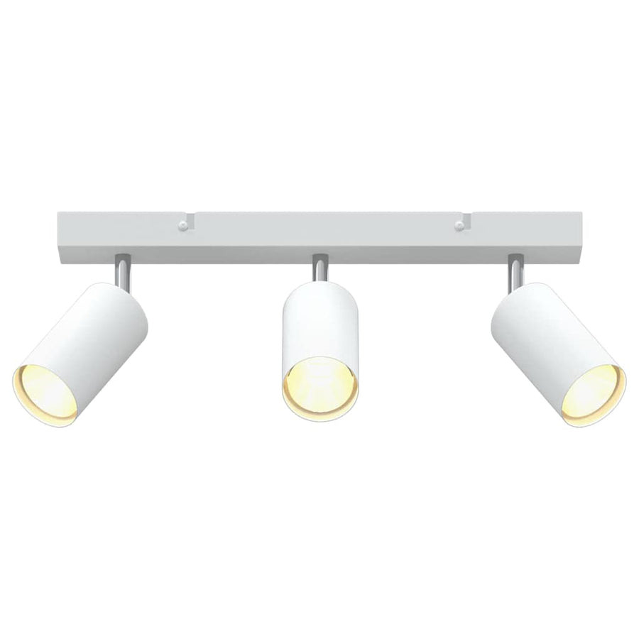 Plafondspot met schijnwerpers Wit 38 x 6 x 16 cm Metaal