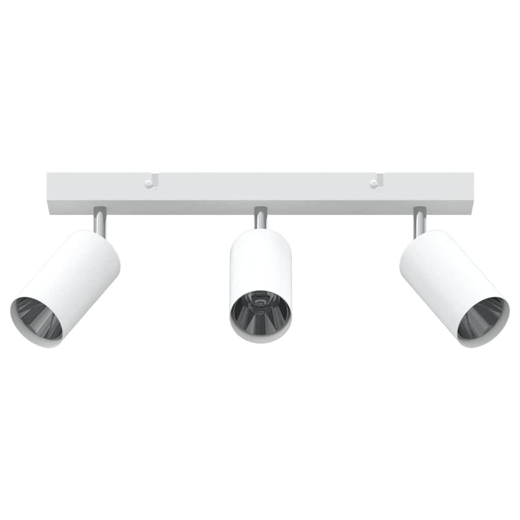 Plafondspot met schijnwerpers Wit 38 x 6 x 16 cm Metaal