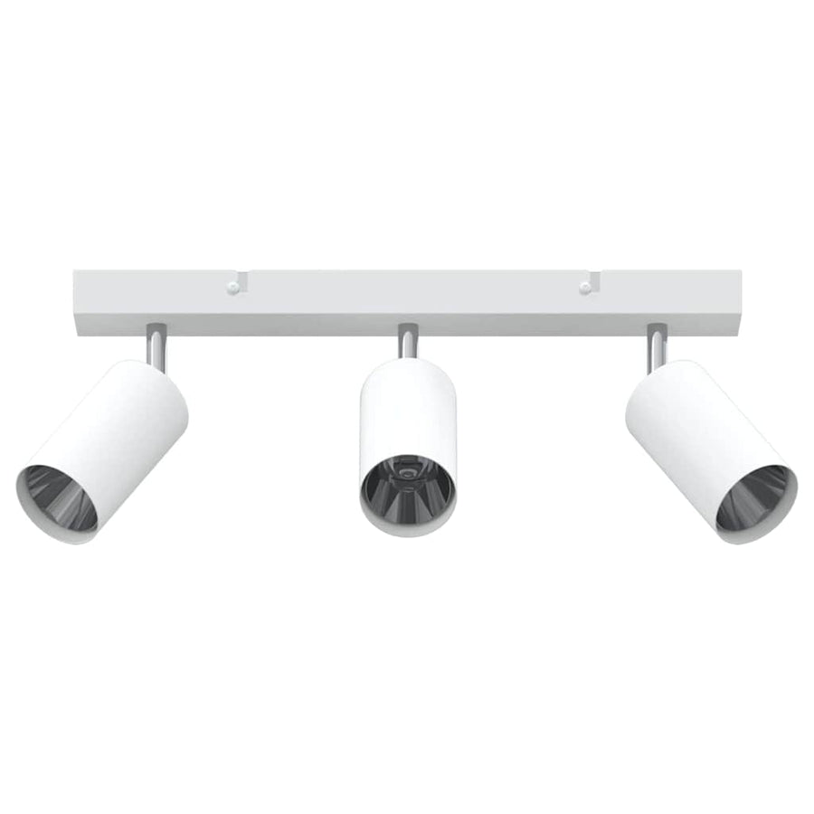 Plafondspot met schijnwerpers Wit 38 x 6 x 16 cm Metaal