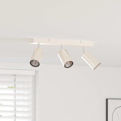 Plafondspot met schijnwerpers Nikkel 38 x 6 x 16 cm Metaal