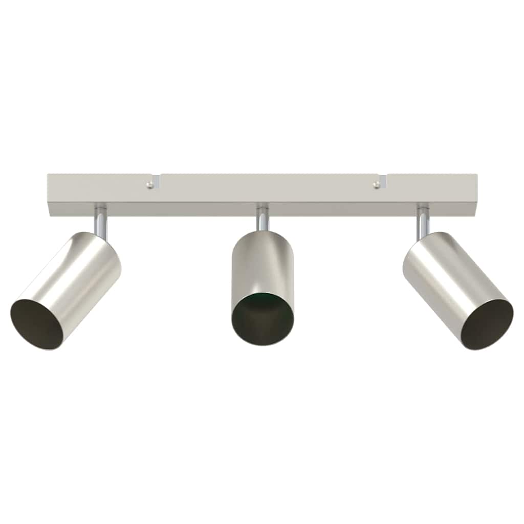 Plafondspot met schijnwerpers Nikkel 38 x 6 x 16 cm Metaal