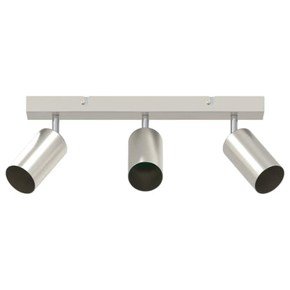 Plafondspot met schijnwerpers Nikkel 38 x 6 x 16 cm Metaal